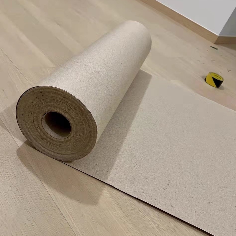 Thick Temporary Floor Protection Paper , Construction Artist Floor Covering